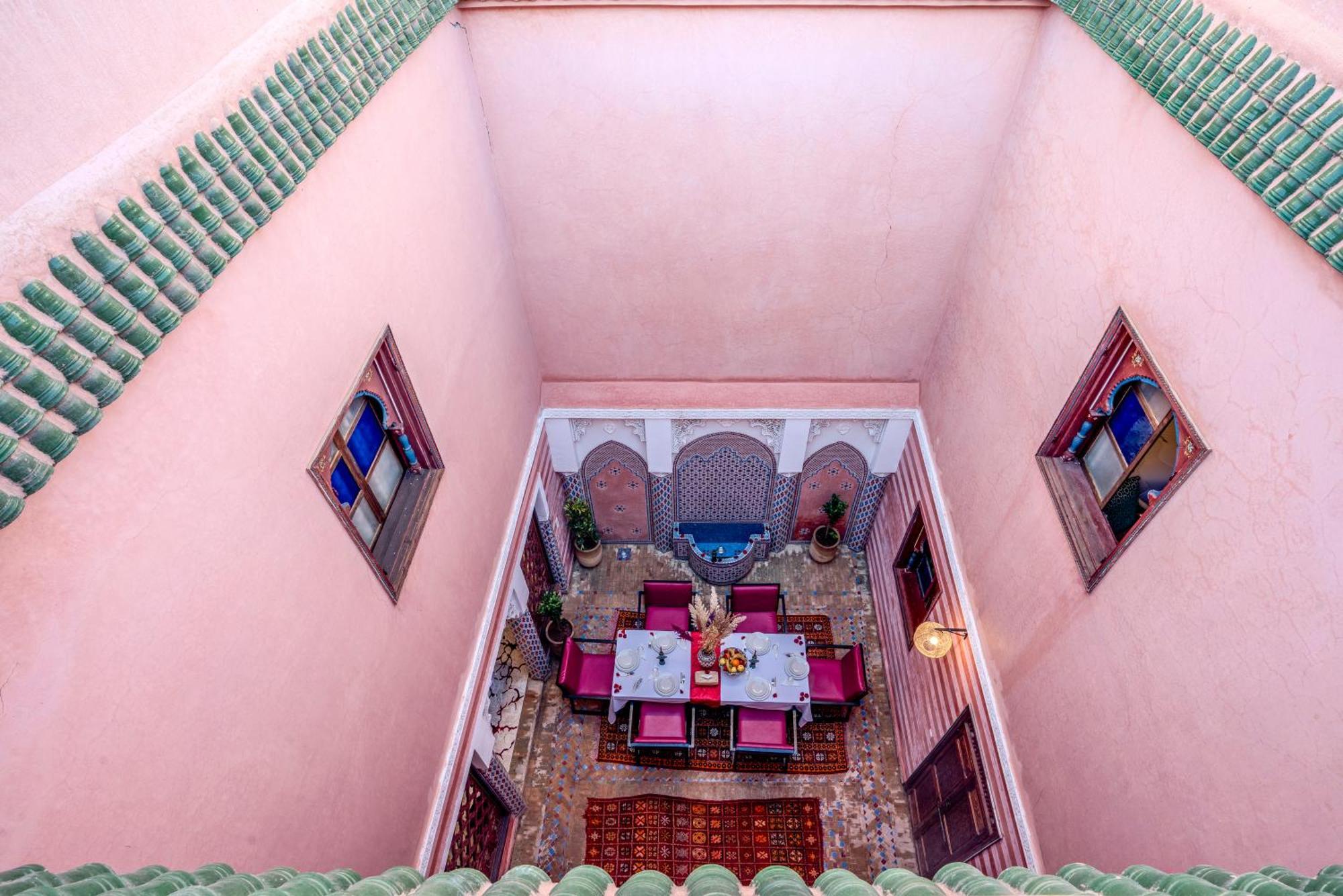 Riad Le Graff Pink Marrakesh Ngoại thất bức ảnh
